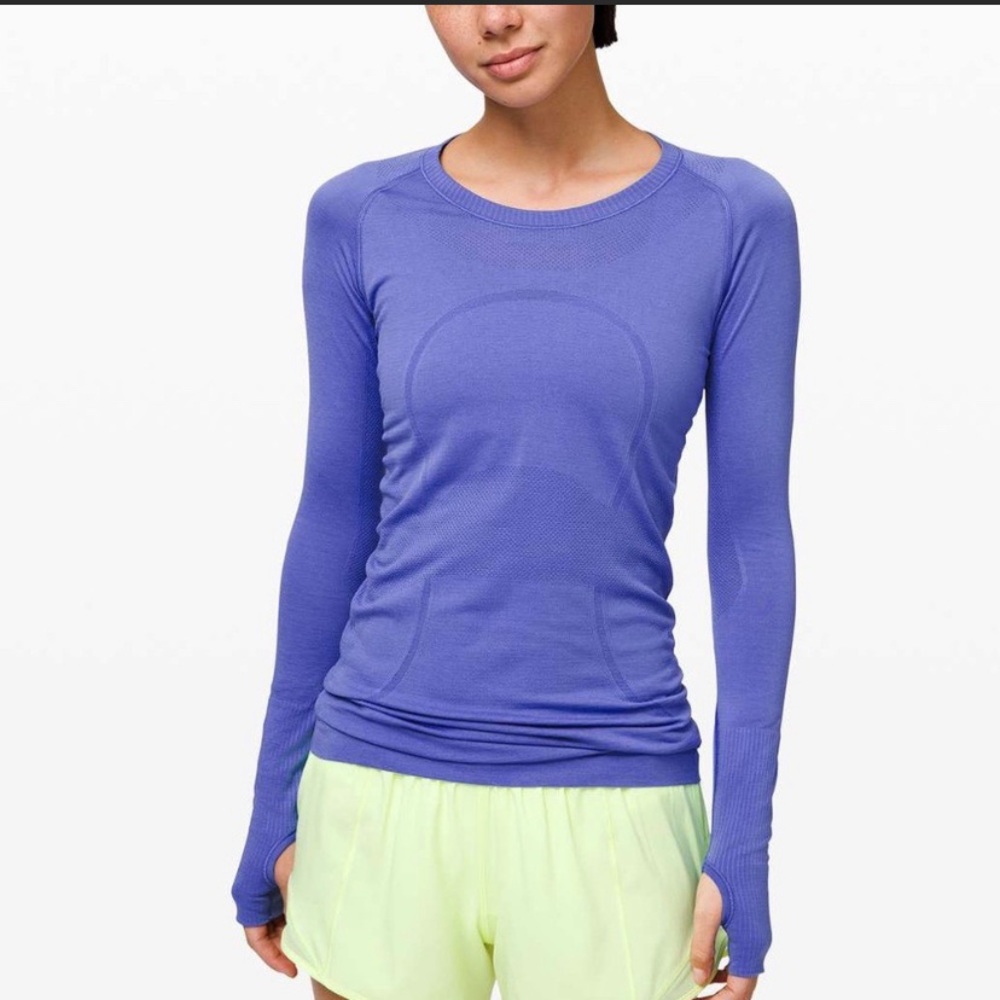 Lululemon Swiftly Tech Long Sleeve - violet viola